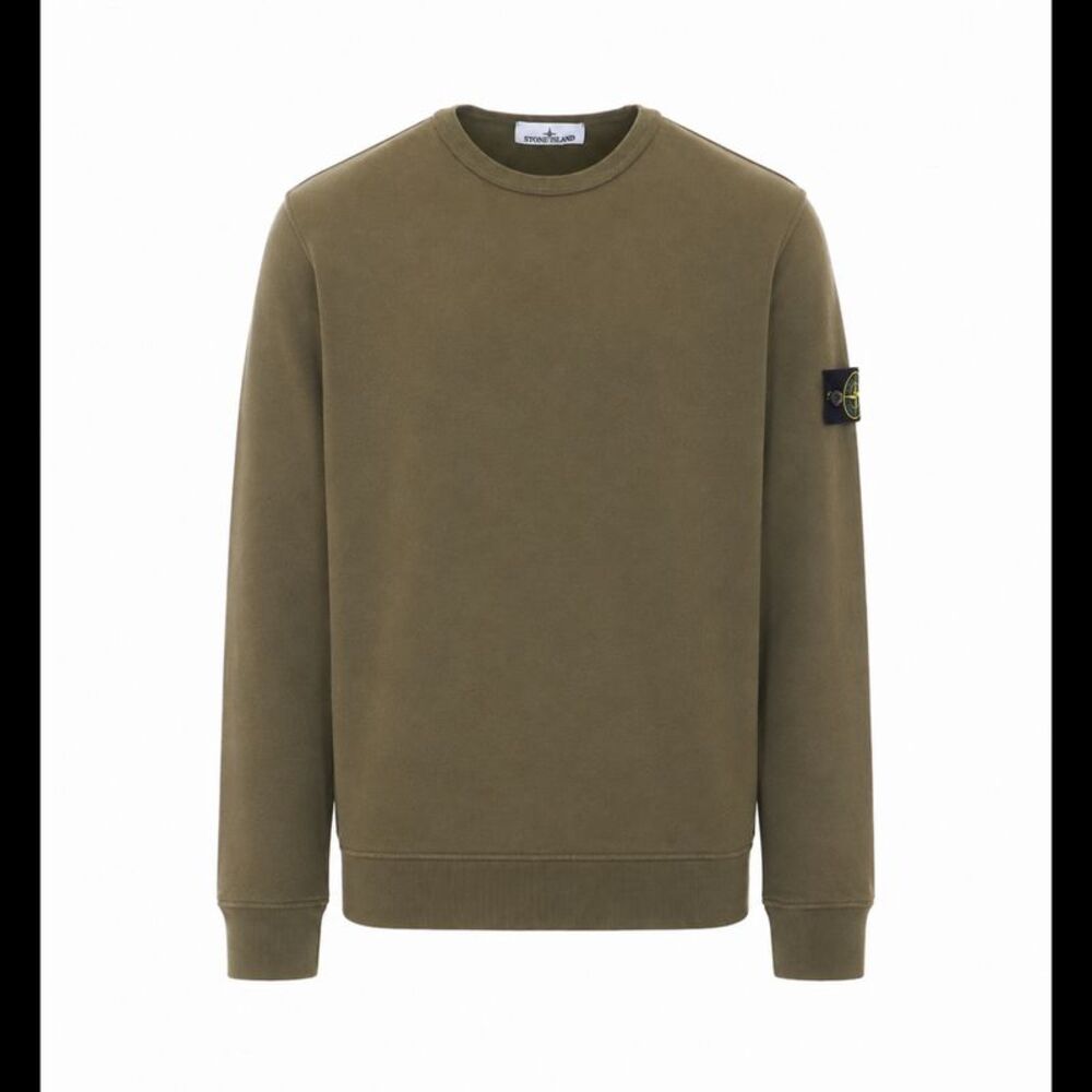 Stone Island Men Logo Sweatshirt